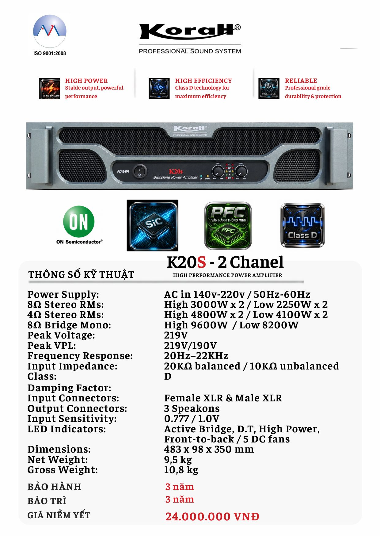 KORAH K20S 5