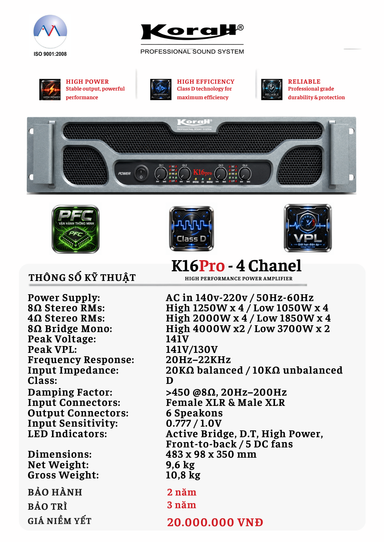 KORAH K16PRO 6