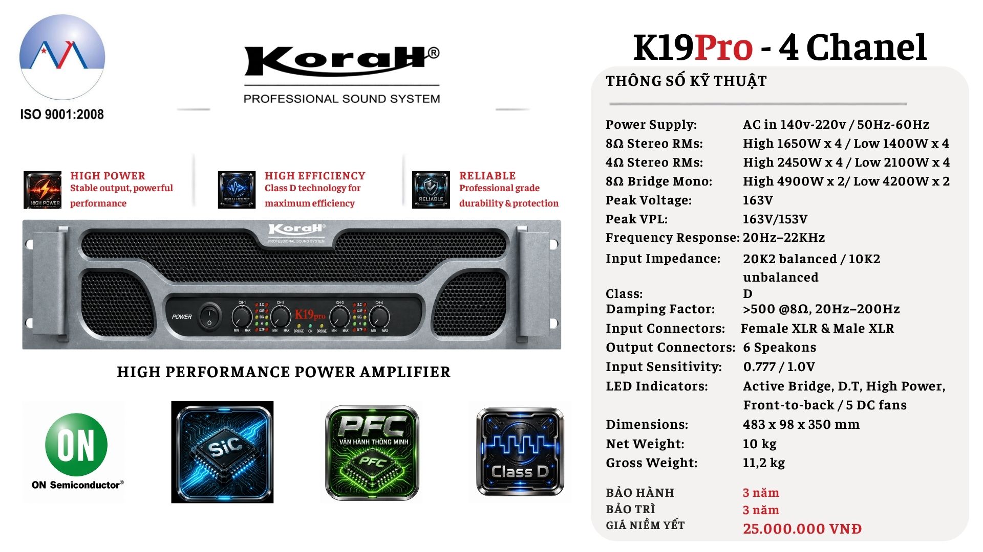 KORAH K19PRO 8