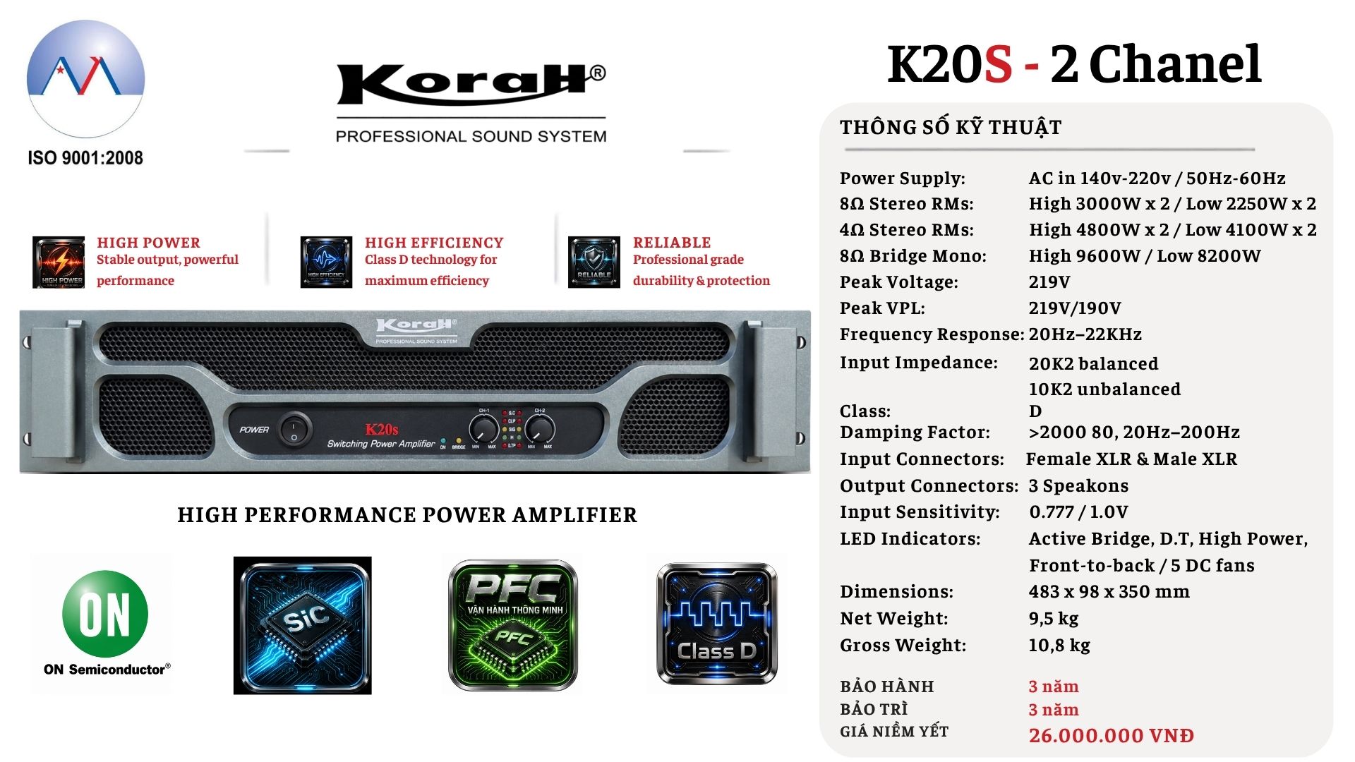 KORAH K20S 7